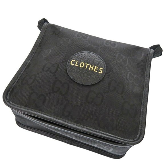 Gucci Off the Grid Small Backing 674801 Nylon Canvas/Leather Black Travel Pouch - Picture 5 of 9